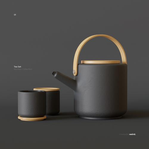 Stelton Theo Teapot Set preview image
